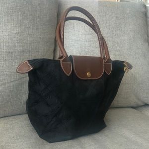 COPY - Longchamp women’s tote handbag black brown monogram HTF limited edition …